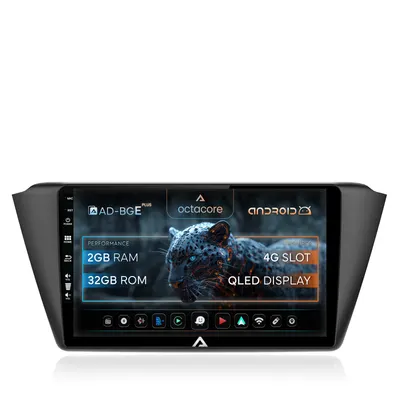 Navigatie Skoda Fabia (2015+), Android, E-Octacore 2GB RAM + 32GB ROM, 9 Inch - AD-BGE9002+AD-BGRKIT039