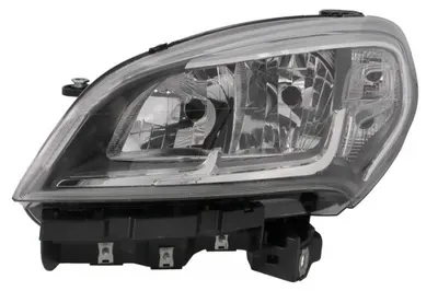 Far fata Stanga (H7 W21W WY21W, electric, cu motor, culoare insert: cromat) potrivit FIAT DOBLO CARGO