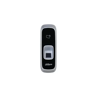 Cititor biometric de interior Dahua ASR1102A(V3), amprenta si card Mifare, 13.56 MHz, 3000 amprente, RS-485, Wiegand, montaj aplicat