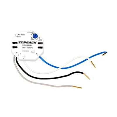 Dimmer montat în doză LED 4-350VA (cablat), RLC