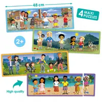 Set de 4 puzzle-uri