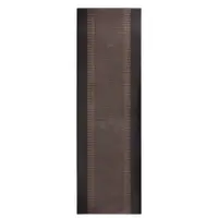Covor tip traversă Hanse Home Basic, 80x200 cm, maro