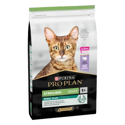 PURINA PRO PLAN STERILISED Renal Plus, Curcan, 10 kg