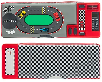 Penar școlar retro YOLO Racing Car - Aromatizat, Cu calculator