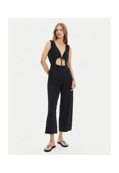 Salopeta dama ERJX603446 - Bumbac - XL INTL - Negru