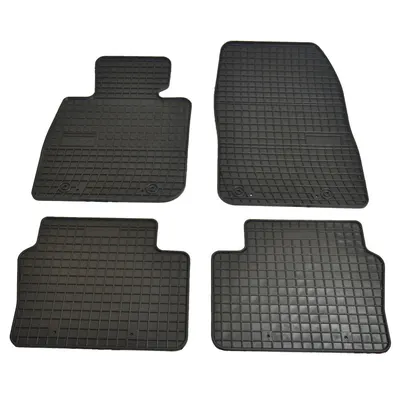 Set covorase auto din cauciuc mazda CX-3 2015-, presuri FROGUM, culoare Negru, 4 buc.