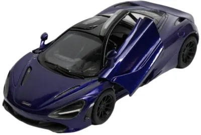 Mașinuță metalică Kinsmart - McLaren 720S, 1:36, violet