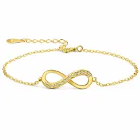 Bratara Infinit Gold