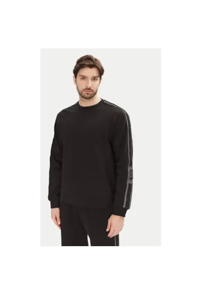 Hanorc barbati Emporio Armani - 7M000140 AF12660 - Bumbac/Poliester - Negru - Negru