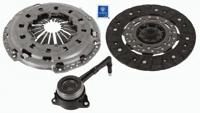 Set Ambreiaj (240mm) Potrivit Audi A3, Tt; Seat Leon, Leon Sc, Leon St; Skoda Octavia Iii; Vw Cc B7, Golf Vii, Passat Alltrack B7, Passat B7, Passat B7 Kombi, Scirocco Iii 2.0d 08.10