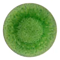 Platou pentru servire din gresie ceramică Costa Nova Riviera, ⌀ 31 cm, verde