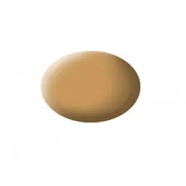 Aqua ochre brown mat