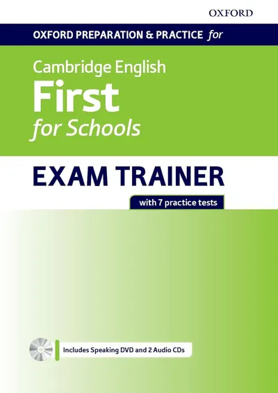 Oxford Prep and Practice for Cambridge English First for Schools Exam Trainer Student's Book Pack without Key
