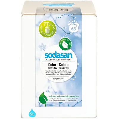 Detergent Lichid pentru Rufe Colorate Sensitiv 5L