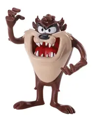 Figurina de actiune The Noble Collection Animation: Looney Tunes - Taz (Bendyfigs), 9 cm