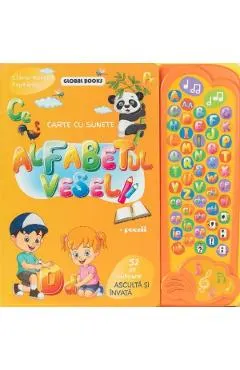 Alfabetul vesel. Carte cu sunete