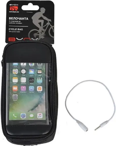 Geanta pentru bicicleta pentru telefon inteligent Byox