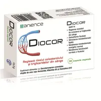 Diocor, 30 capsule vegetale, Sanience