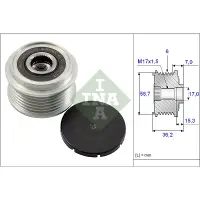 Sistem roata libera, generator INA 535 0098 10