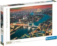 Puzzle Clementoni din 2000 piese - Vedere aeriană a Londrei