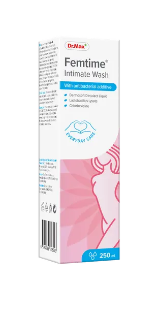 Dr. Max Femtime Gel intim antibacterian, 250ml