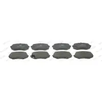Set placute frana, frana disc FERODO FVR4253