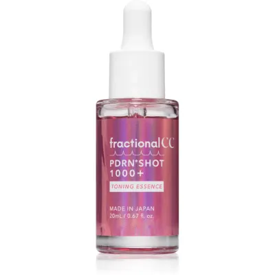 fractional CC PDRN Shot 1000+ Toning Essence Regenerarea esenței pielii pentru uniformizarea nuantei tenului 20 ml