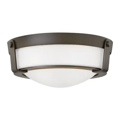 Corp de iluminat decorativ pentru exterior, Hathaway 2 Light Small Flush Mount – Olde Bronze