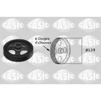 Fulie curea, arbore cotit SASIC 2156028