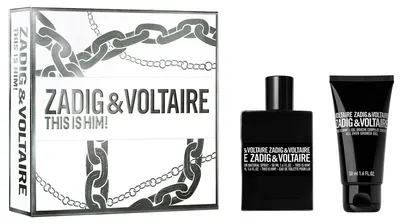 Zadig & Voltaire Set This Is Him! - Apa de toaleta si Gel de dus, 2 х 50 ml