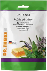 Bomboane Dr. Theiss cu salvie, miere și vitamina C, 75 g, Naturprodukt