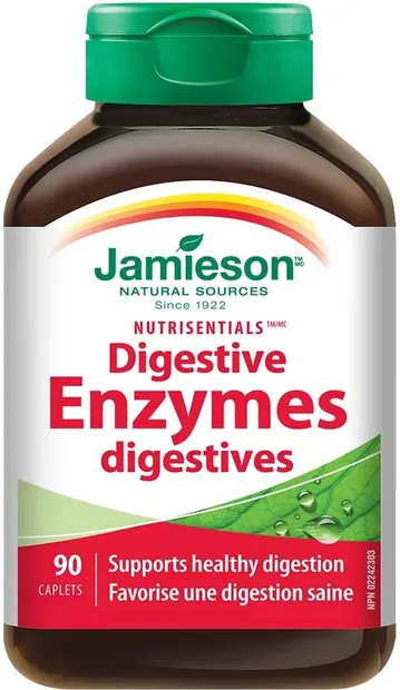Enzime digestive, 90 tablete, Jamieson
