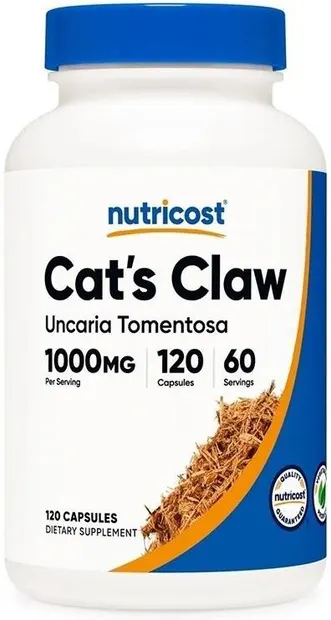 Cat’s Claw, 1000 mg, 120 capsule, Nutricost