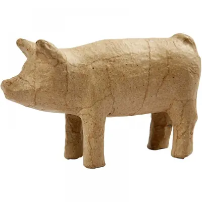 Animal din hârtie reciclată pentru decorat