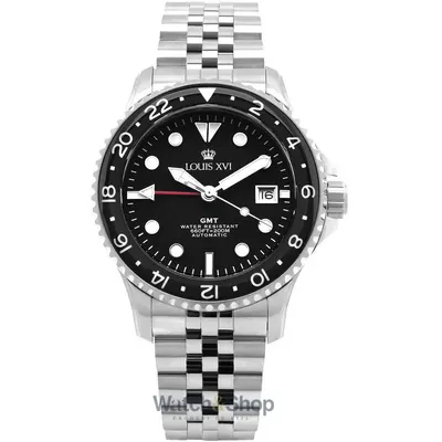 Ceas Louis XVI Louis XVI LXVI1434 Mens Watch Mirabeau Automatic GMT 41mm 20ATM
