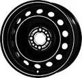 Janta otel 6x15, 4x98, CH58, ET: 30; MW potrivit FIAT PANDA; LANCIA YPSILON 05.11