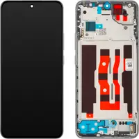 Display cu Touchscreen Oppo Reno12, cu Rama, Argintiu (Astro Silver), Service Pack 621029000232