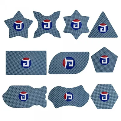 Clips Plastic JITONGXUE Carbon Fiber, 10in1