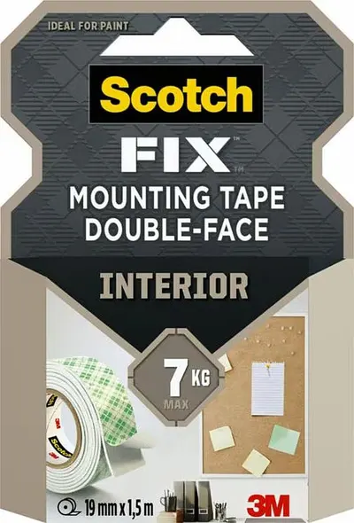 Banda de montare Scotch - Strong Mounting Tape 4001SL 19 mm x 5 m