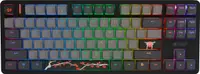 Tastatură de gaming Fury - Kanabo K6, Gateron Magnetic Orange, RGB, negru/gri