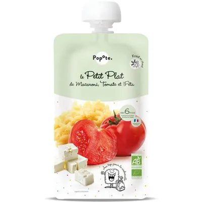 Mancare din Paste, Feta si Rosii +6 Luni Ecologica/Bio 180g