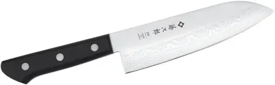 Cuțit de bucătărie Tojiro - DP Damascus Santoku F-331, VG10, 170 mm