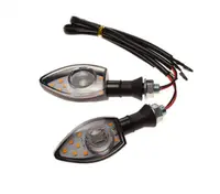 Set 2 semnalizari moto, atv, scutere 12v, LED AM1473