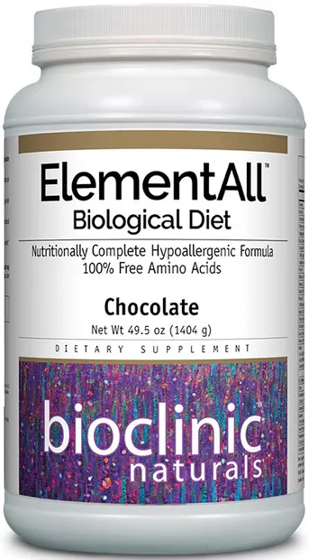 Bioclinic Naturals ElementAll Biological Diet, ciocolată, 1404 g, Natural Factors