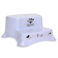 Inaltator pentru baie cu 2 trepte Lorelli Minnie Love Albastru Deschis
