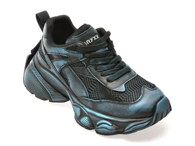 Pantofi sport GRYXX negri, 5001, din material textil