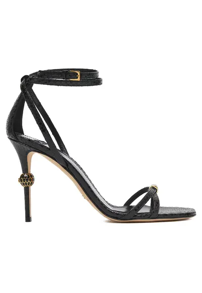 Sandale dama - 110 piele naturala - negru - Negru