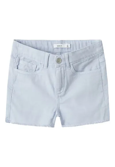 Pantaloni scurti din denim fete 13239003 - Bumbac/Bumbac - Albastru deschis - Albastru deschis
