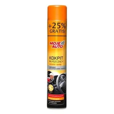 Solutie curatare elemente plastic interior MOJE AUTO, 0,75 l., 1 buc, vanilie