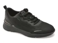 Pantofi sport GEOX negri, U65N8B, din material textil